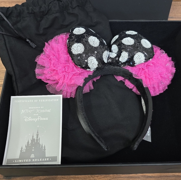 Disney Limited Release Betsey Johnson Mickey Ears - Picture 6 of 16